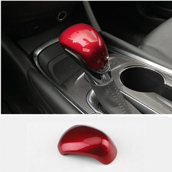 Inner Gear Shift Knob Cover TrimFor Chevrolet Trailblazer 2021-2022 2023 Red ABS