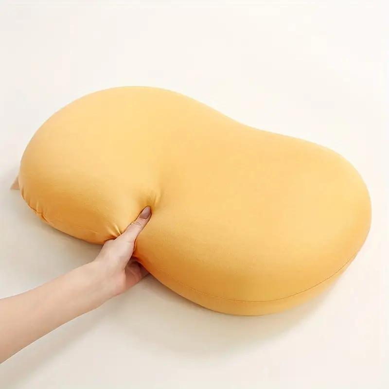 

Подушка-живот кота цвета макарон для поддержки шеи для легкого сна, съемная наволочка, применима в офисе/дома/в путешествии, функциональная подушка 35*55cm