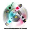 LED Illuminated Dog Poop Bag Dispenser for Safe Nighttimes Dog Walks Ensuring Pet Safety and Easy Bag