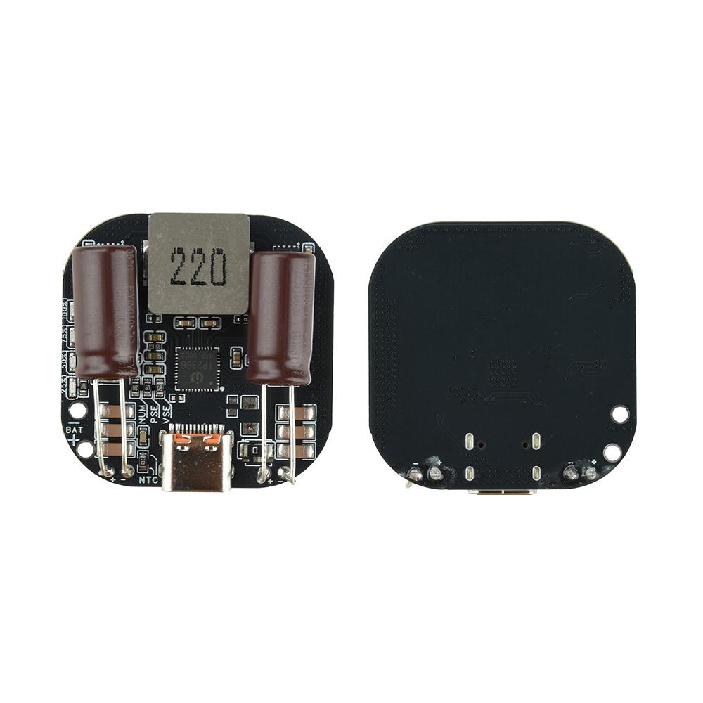 Type-C 18V 1A Buck Boost Converter IP1166 Bidirectional Charge Discharge Board Safety Protection for DIY Energy Storage Project