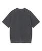 LEE Big Twitch Logo Dyed Short Sleeve Sweatshirt Charcoal