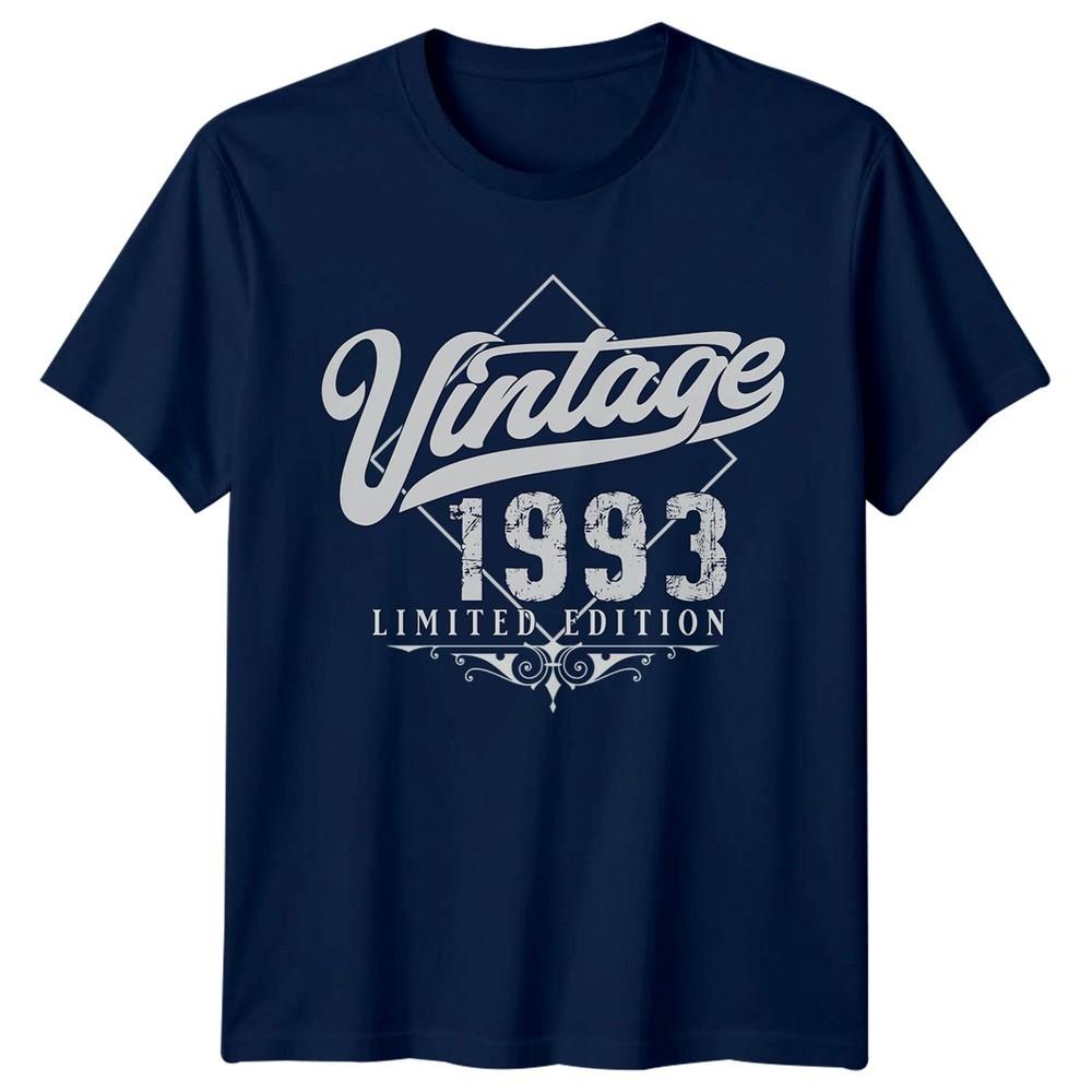 Custom Printed Vintage 1993 Birthday Unisexs Tee Limited Edition Shirt