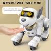 Funny Remote Control Robot Electronic Dog Stunt Dog Voice Command Programmable Touch Sensing Music Song Robot Dog Toy Kids Gift Smart Educational Toy