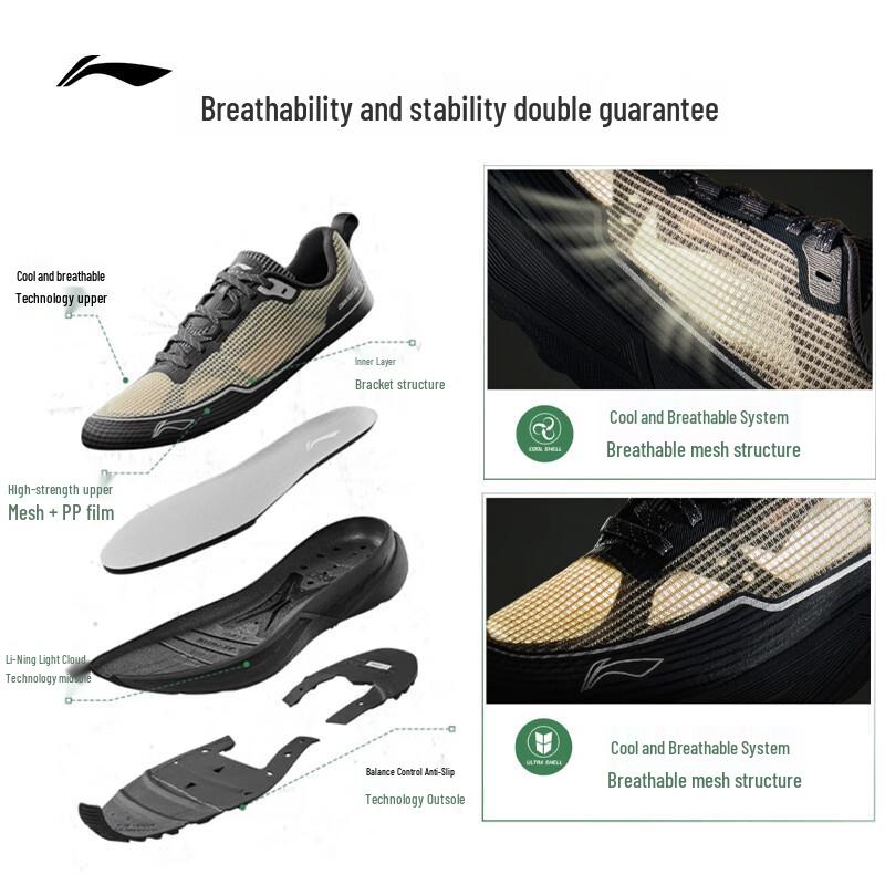 Li-Ning Interstellar Reflective Casual Sport Shoes AHCV037