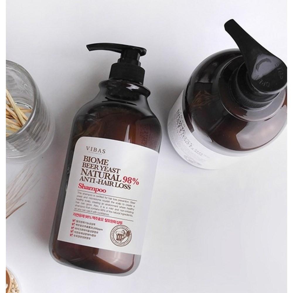 Vivas Biome Beer East Hair Loss Relief Shampoo, 1kg, 1 unit