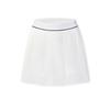 Fila Tennis Fashion Simple Classic Pleated Sports Woven Tennis Skirt Women Skirts Cloud-White A11W623337FWT
