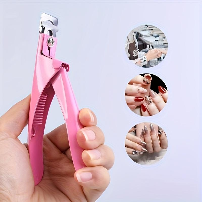 Stainless Steel U-shaped Nail Clipper Professional Nail Capsule Cutter Manual Nail Trimming  Daily Salons Home Care Scissors