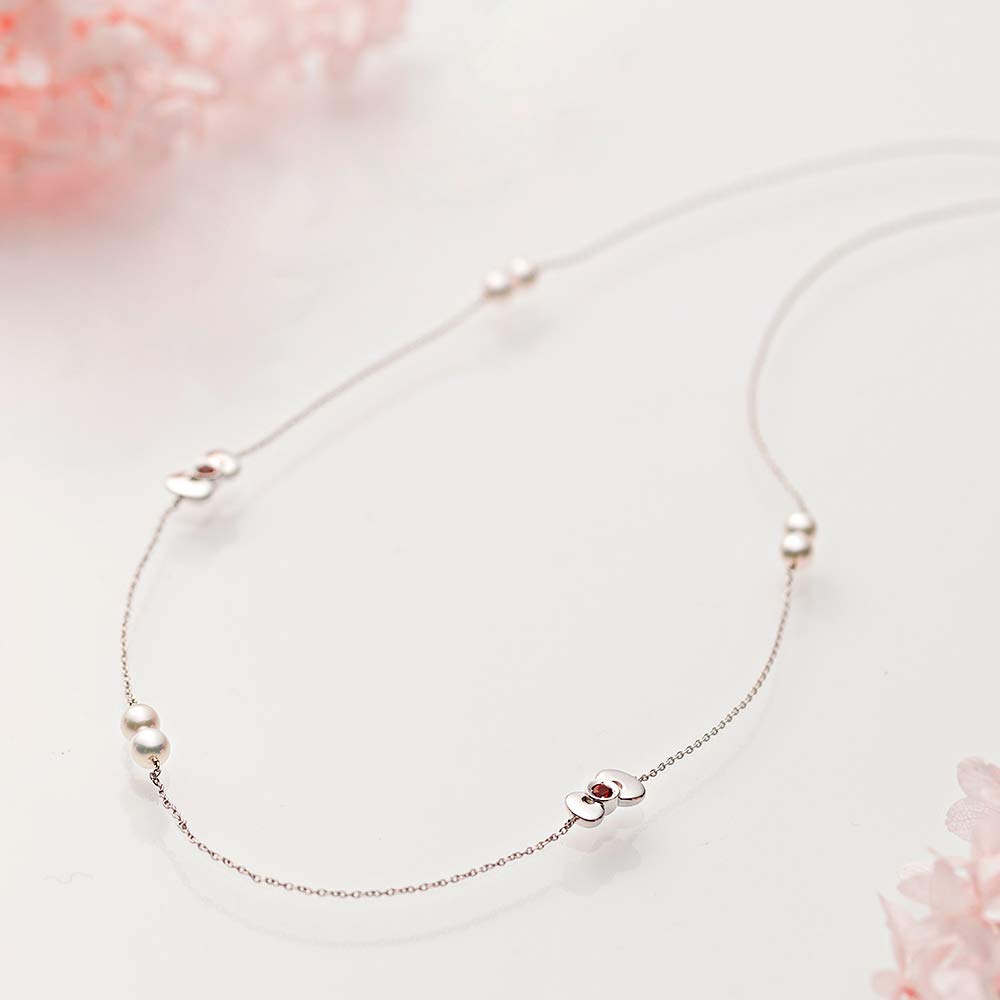 Hello Kitty Halskette Hello Kitty Süße Berührung Band Station Anhänger [Mond Label] Damen [Geschenkverpackt]