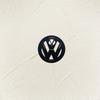 2026 Hot For Volkswagen VW Volkswagen Gloss black steering wheel emblem cover for Golf 7 Rline logo black for steering wheel