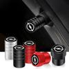 4 Stück Aluminiumlegierung Auto Ventilkappe Staubschutz Zubehör für Astra Grandland Corsa Mokka Frontera Insignia Zafira Vivaro