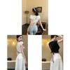 Tshirt For Women With Tiefront Design And Hollow Back For Casual Summer Wear