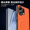 For Oppo K13 Turbo Pro Case Crocodile Pattern Leather Magsafe Individual Metal Keys Matte Anti-Slip Grip Soft Case Cover