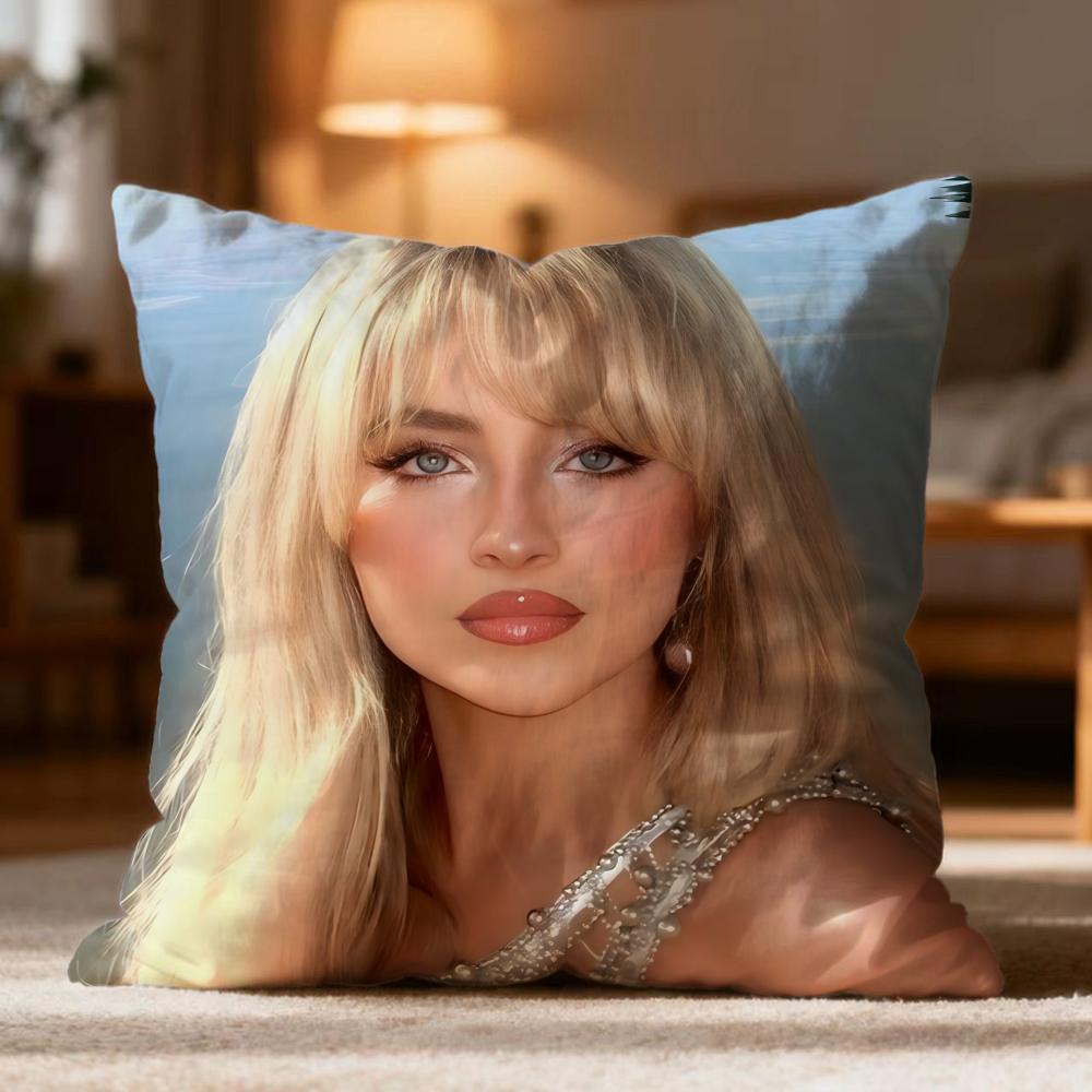 Fashion S-Ssabrina Carpentered Cushion Cover Soft Washable Pillow Case Multi-Scene for Couch Bed Travel Office Use