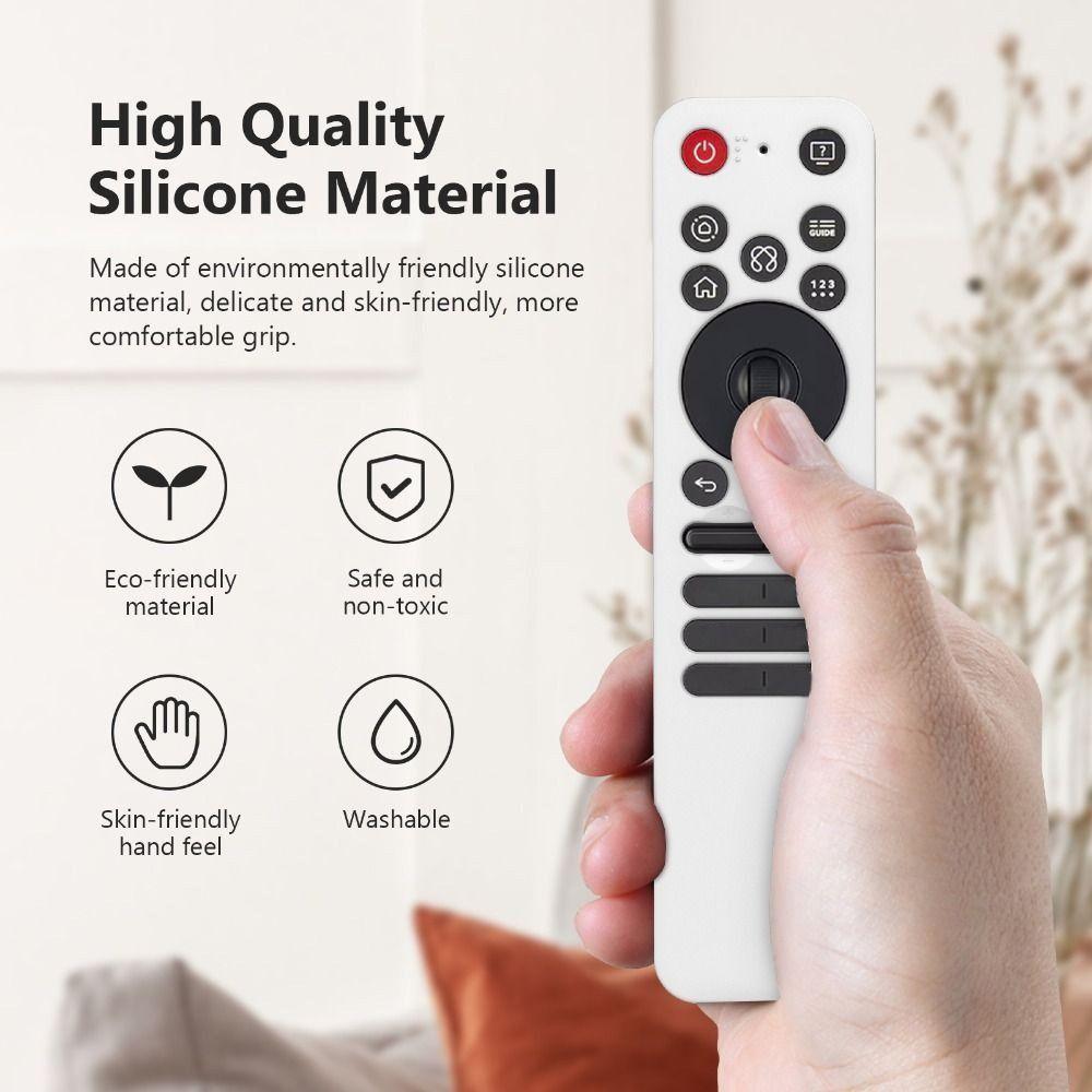 Silicone Protective Case for LG MR25GA Remote Controller Cover with Lanyard Shockproof Soft Shell Remote Control Sleeve Protect