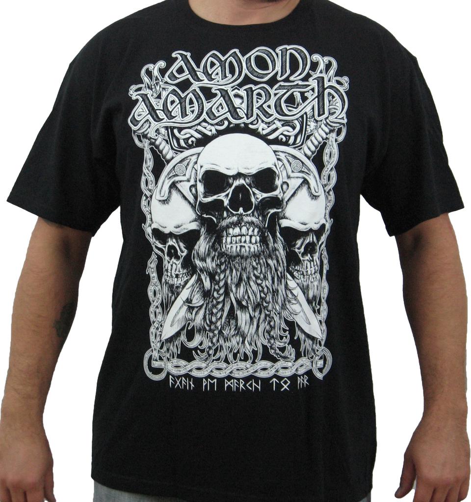 bearded skull t shirt