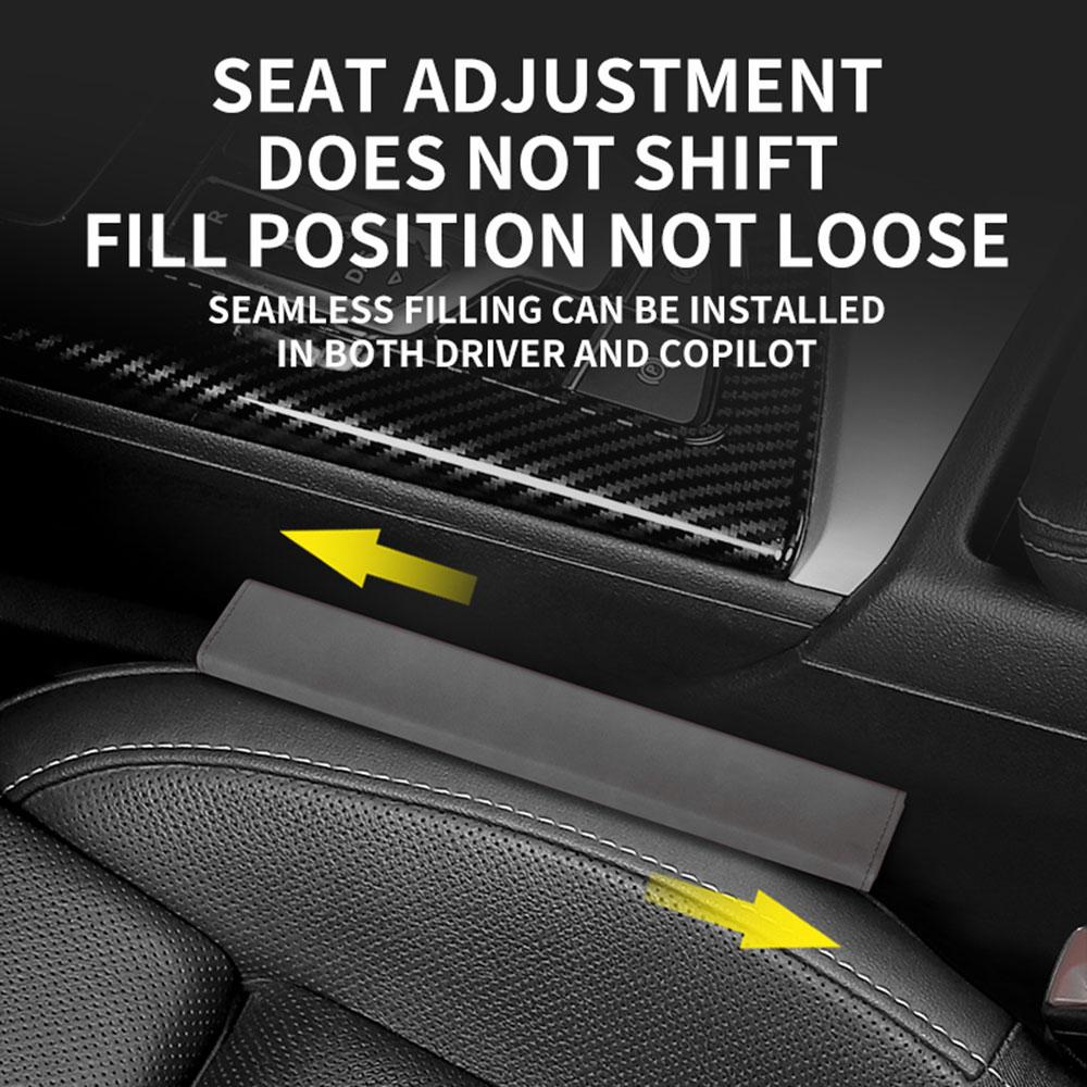 Autositz Lückenfüller Streifen Seitennaht Dokumentenmappe Auto Lückenfüller Auslaufsicher Sitzlücken Aufbewahrungsorganizer Auto Innendekoration