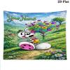 Diddl Custom Name Wall Tapestry Aesthetic Wall Hanging Printed Fabric Blanket Decorative Tapestries for Bedroom Living Room Home Decor