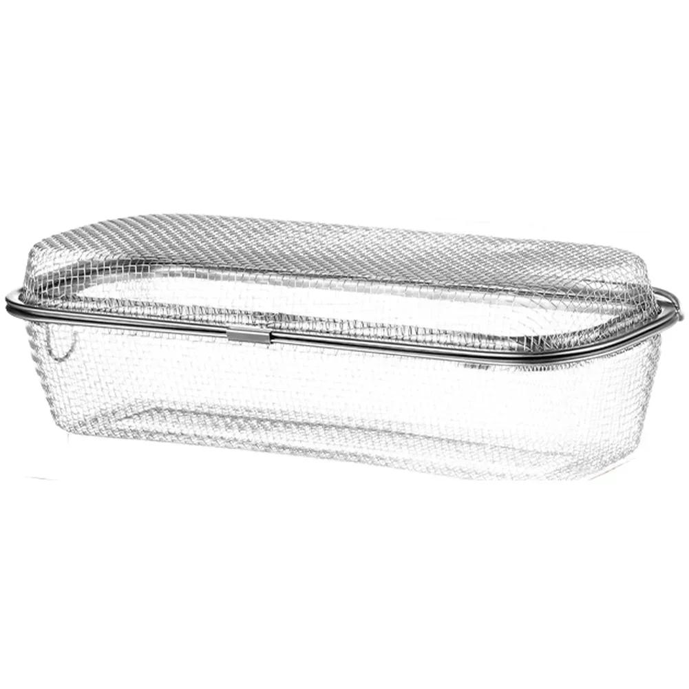 Kitchen Chopsticks Organizer Made of 304 Stainless Steel with Lid and Mesh Drainer for Efficient Water Drainage Dishwasher Safe