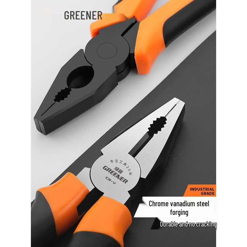 Green Forest 160mm Heavy-Duty Needle-Nose Pliers
