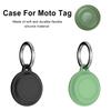 Case for Motorola Moto Tag Smart Tracker Soft Silicone Protective Cover Waterproof Protective Cover for Dog Collar Luggage Keys