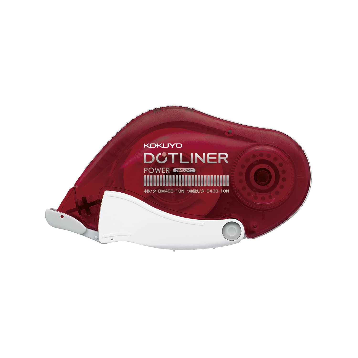 KOKUYO Tape Dotliner Strong Glue, Power, Adhesive, TA-DM430-10