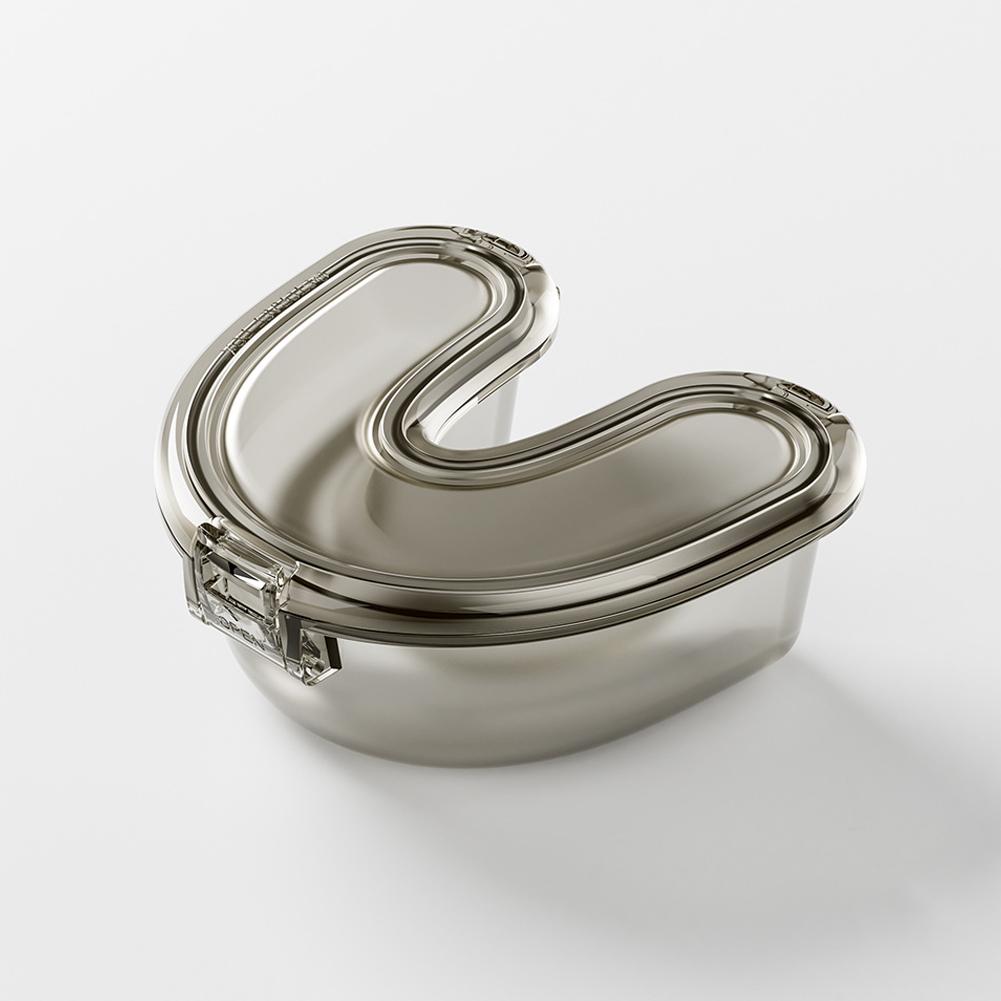 

Невидимые брекеты, коробка для хранения, портативный ортодонтический аппарат, прозрачная коробка для замачивания, зубные протезы, стальные зубы, коробка для хранения зубных протезов чёрный