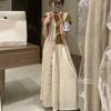 Gilet lavorato a maglia chic traforato, Cardigan lungo coreano da donna, Copricostume trasparente aderente con apertura frontale