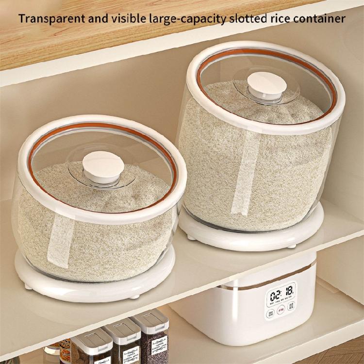 Modern Clear Cereal Dispenser Offering Hygienic Dry Food Preservation Solution