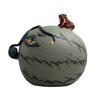 Ceramic Frog Tea Pet Cute Tea Set Ornaments Tea Set Accessories Spray Water Frog Tea Pet Heat Expansion Andcontraction Principle