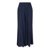 Womens/Ladies Satin Pleated Wide Leg Trousers
