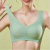 Wireless Seamless Plus Size Mesh Thin Comfortable Sleep Bra