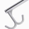 Easy To Install ABS High Quality Stable Wall Hanging Storage Hook Cupboard Organizer Hanger Hanger Rack