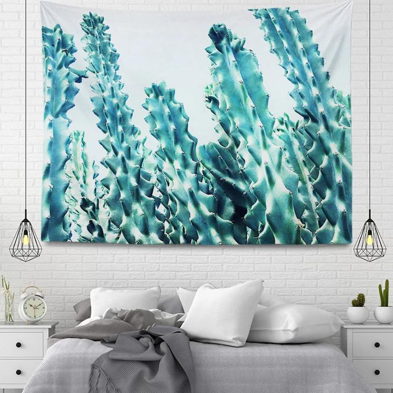 Flowers and Succulents Tapestry Home Wall Decoration Tapestry Office Living Room Tapestry