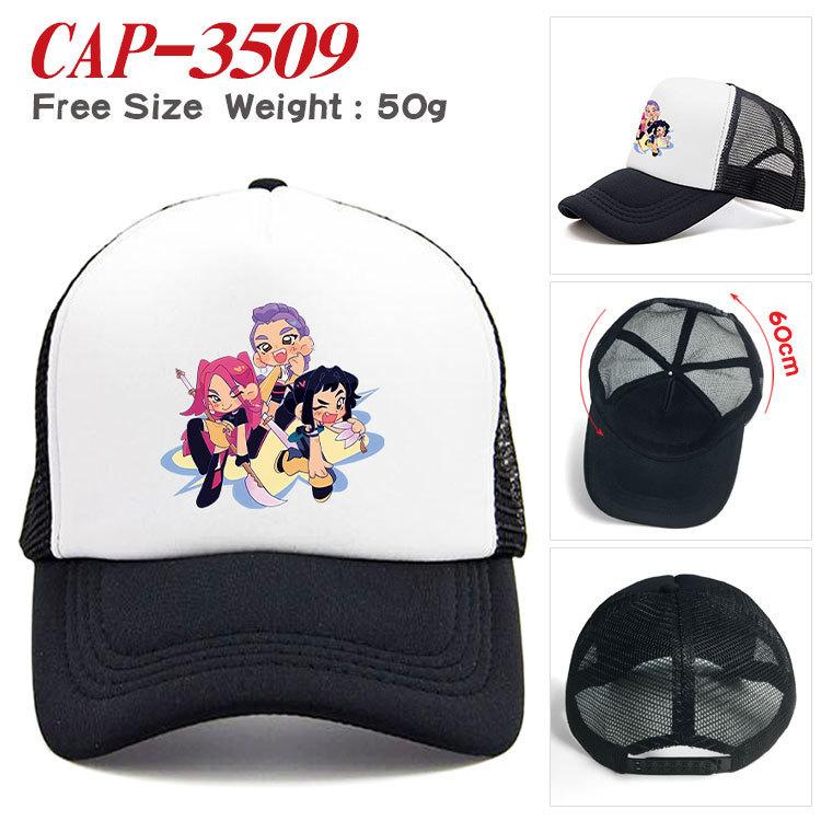 Kids Boys Girls Cartoon Anime Demon Hunters Derpy Printed Casual Hats Peaked Baseball Caps