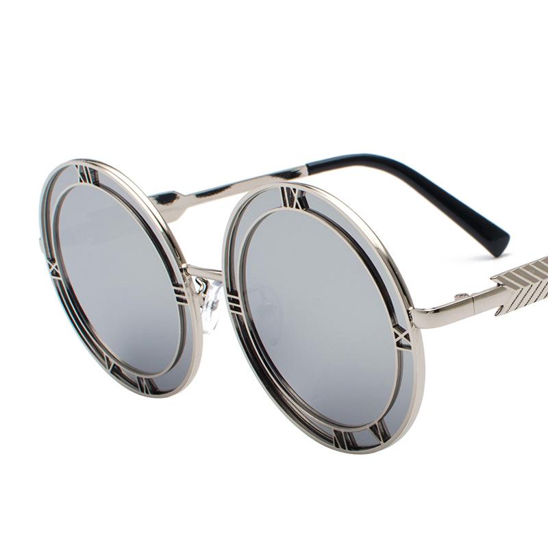 

Designer Round Sunglasses For Women And Men Stylish Luxury Brand Unisex Glasses Punk Fashion Trend Eyewear UV400
