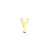 Stainless Steel Non-Fading English Letter Pendant Charms for DIY Jewelry, 26 Letters Available
