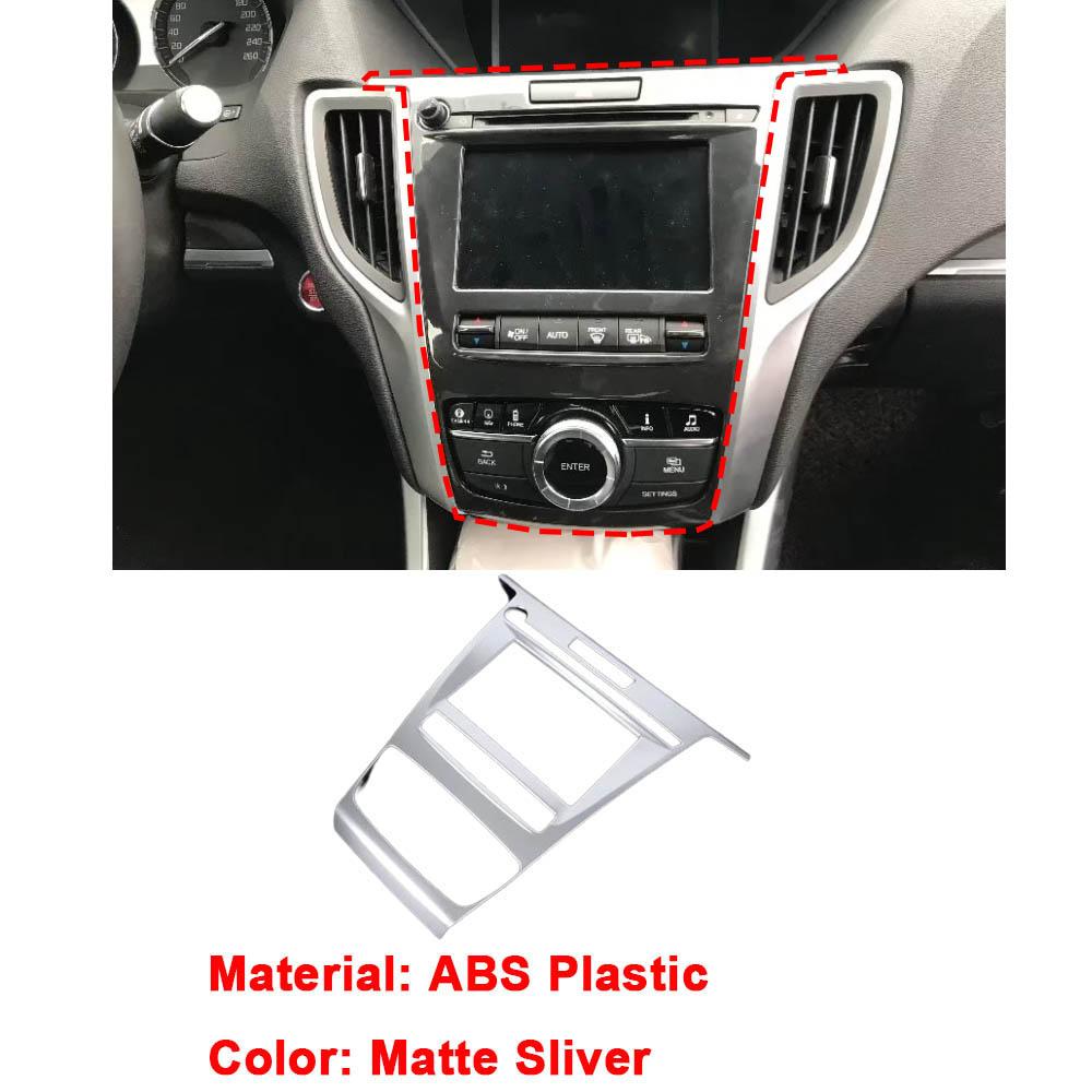 For Acura TLX 2018    ABS Seat Switch Cover Amrest Handle Outlet Vent Reading Light Frame Gear Trim Accessories