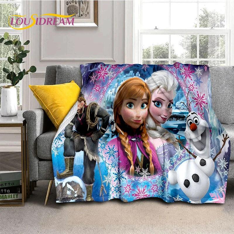 29 Style Frozen Elsa Princess Snow Queen Cartoon Girl Soft Throw Blankets,Comfortable Blanket for Beds Sofa Home Bedroom Gifts