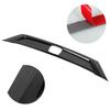 Trunk Gate Lid Panel Rear Door Bottom Decorative Trim Protector Fit for Honda Fit Jazz GR 2020‑2021Black