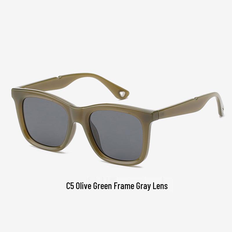TR Big Frame Polarized Sunglasses - Stylish UV Protection for Men  Women