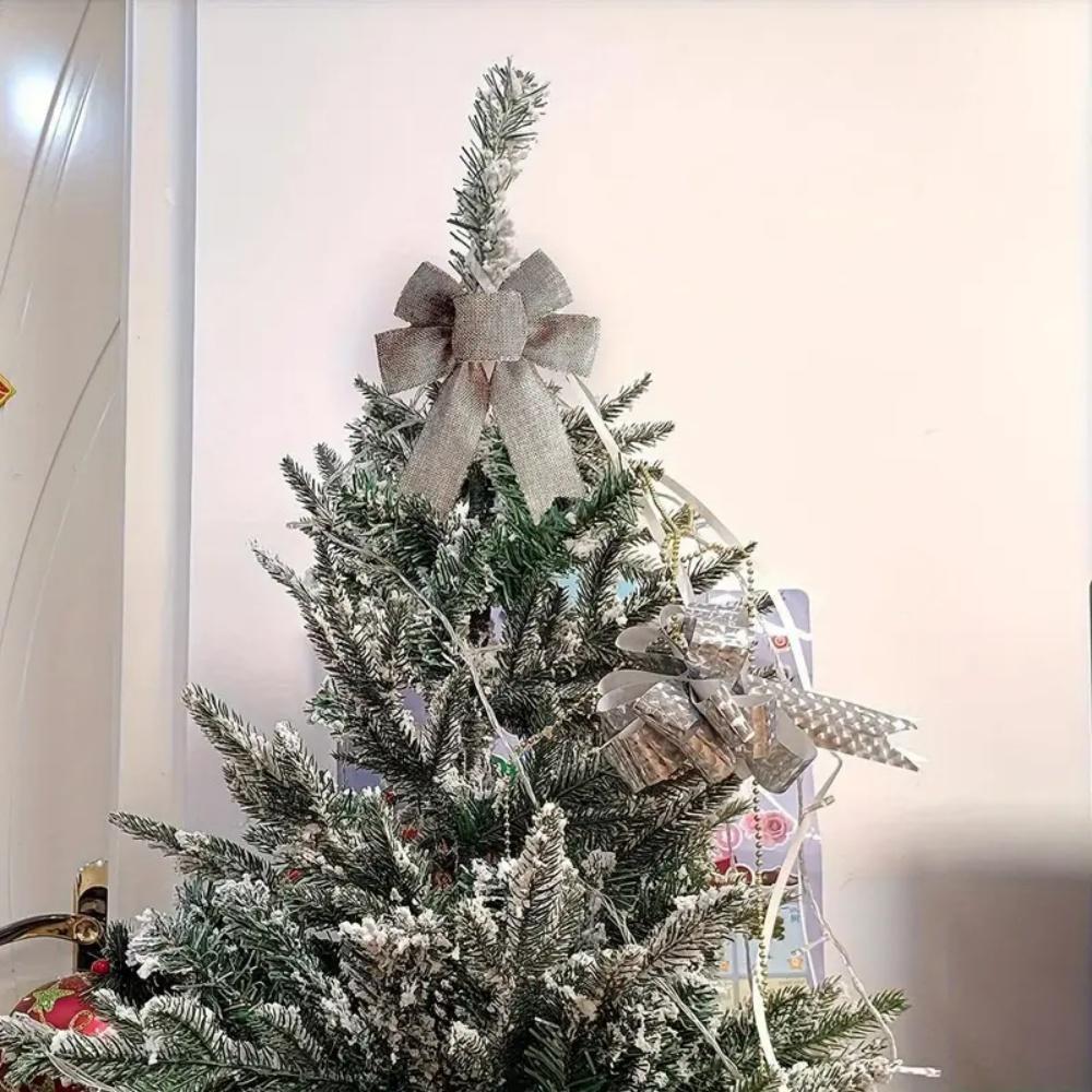 3pcs, Christmas Bow Knot Door Hanging Decoration Pendant Christmas Tree Decoration Bow Ornament