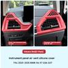 For BMW X5 X6 X7 G05 G06 G07 -2025 LHD Dashboard Air Conditioning Side Air Outlet Protective Covers Car Interior Accessories