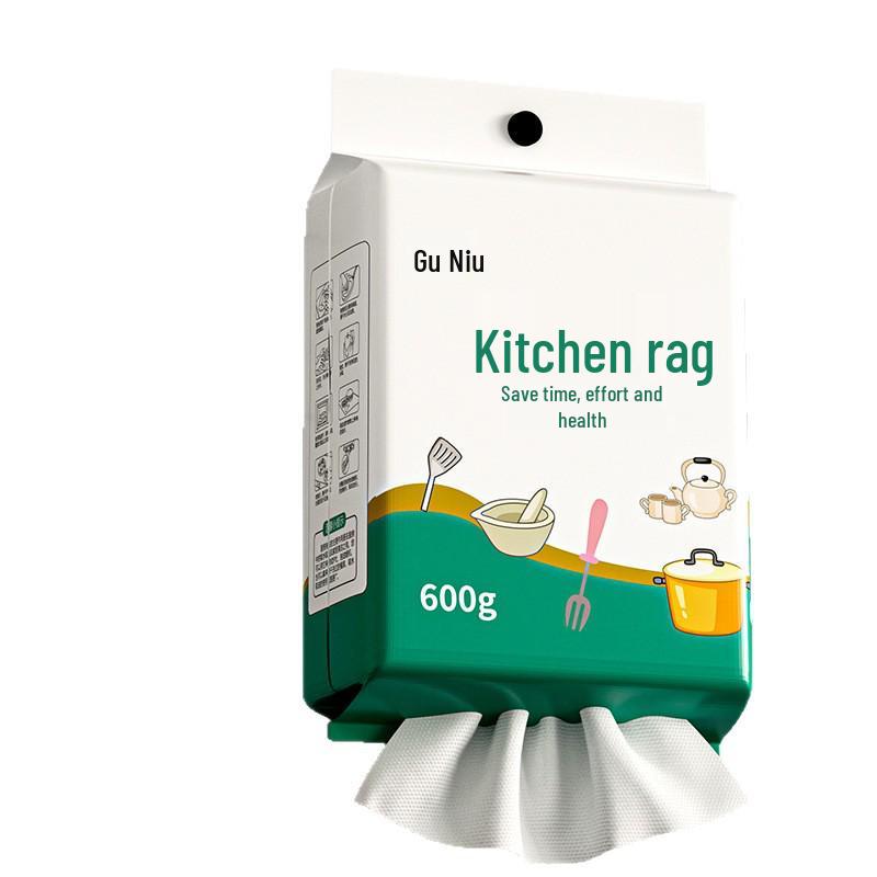 Dual-Use Disposable Kitchen Dishcloth Set