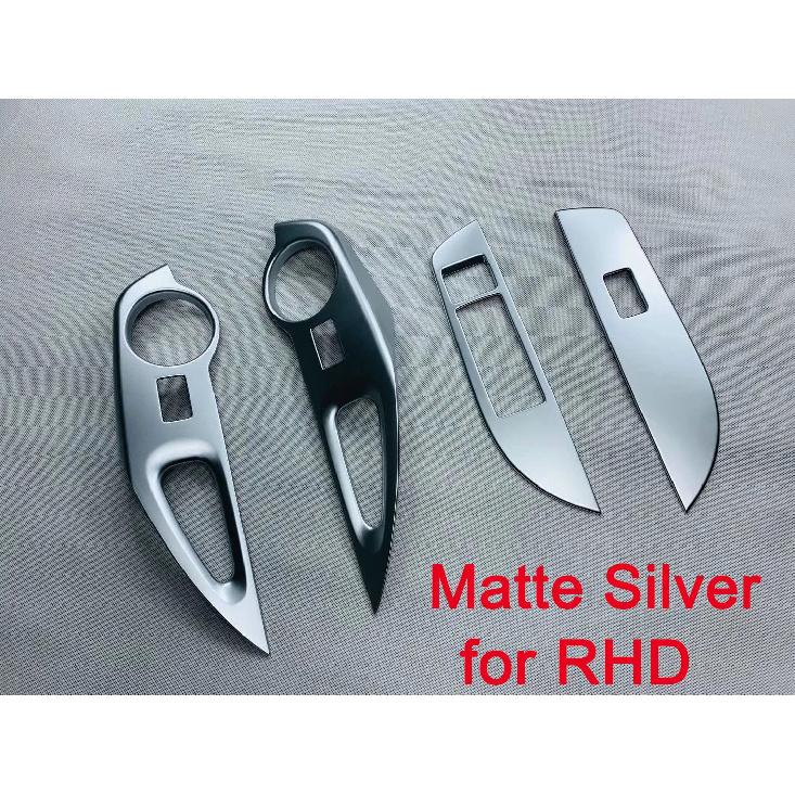 ABS/Steel Window Glass Lift Switch Panel Cover Trim Decoration Lamp Frame Sticker For Toyota Corolla Cross XG10 2024+