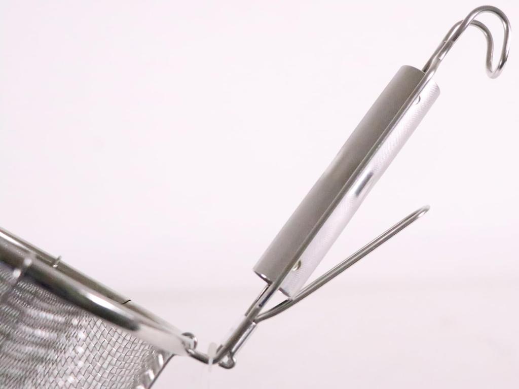 Three Snow Pipe Handle Stainless Commercial Ramen Made In Three Snow Shinkoshi 10117 Drainer, 18-8 Steel, Drainer, Tsubame-Sanjo, Japan, Works,