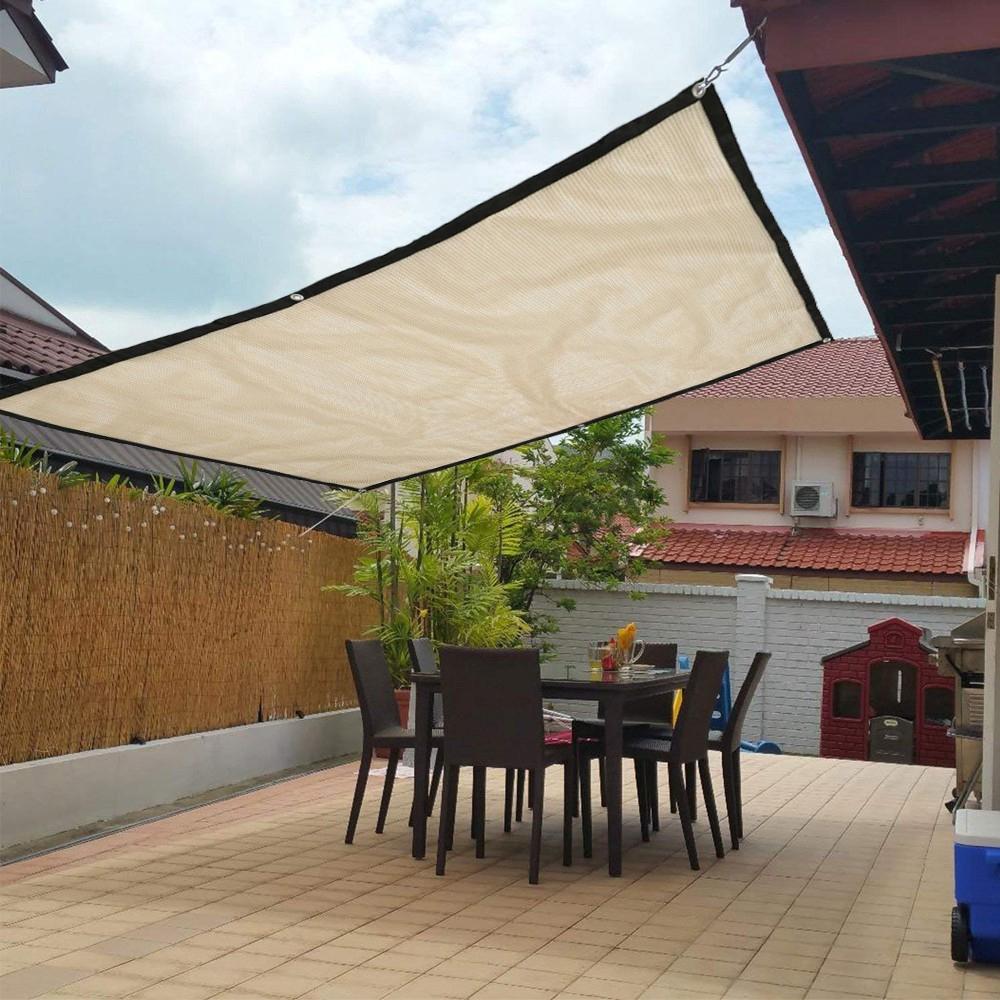 1x1.8m Sun Shade Sail Balcony Bonsai Awning Canopy Sunproof Netting Anti UV Mesh Block Garden