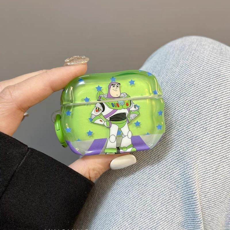 New Cartoon Animation Suitable for AirPodspro1 Earphone Cover Apple Bluetooth Protective Case 1st Generation 1 Soft Silicone Men