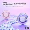T8 PRO TWS Bluetooth Earbuds Transparent with LED Digital Display Wireless In-Ear Earphone for Xiaomi Huawei iPhone Headphone