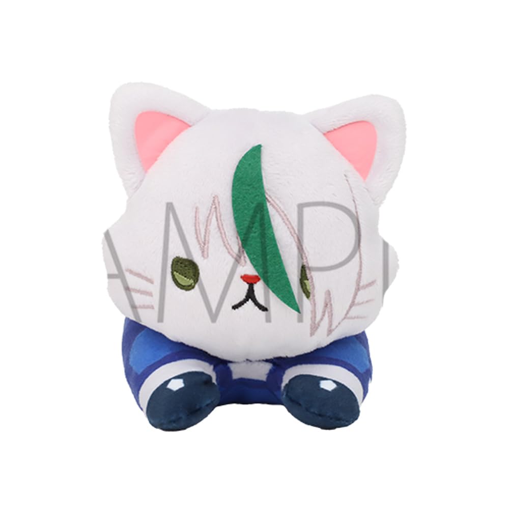 

Синий замок 2 сезон Отоя Кагета с маской для глаз кошки Плюшевая игрушка Лежачая [Версия из аниме] - -