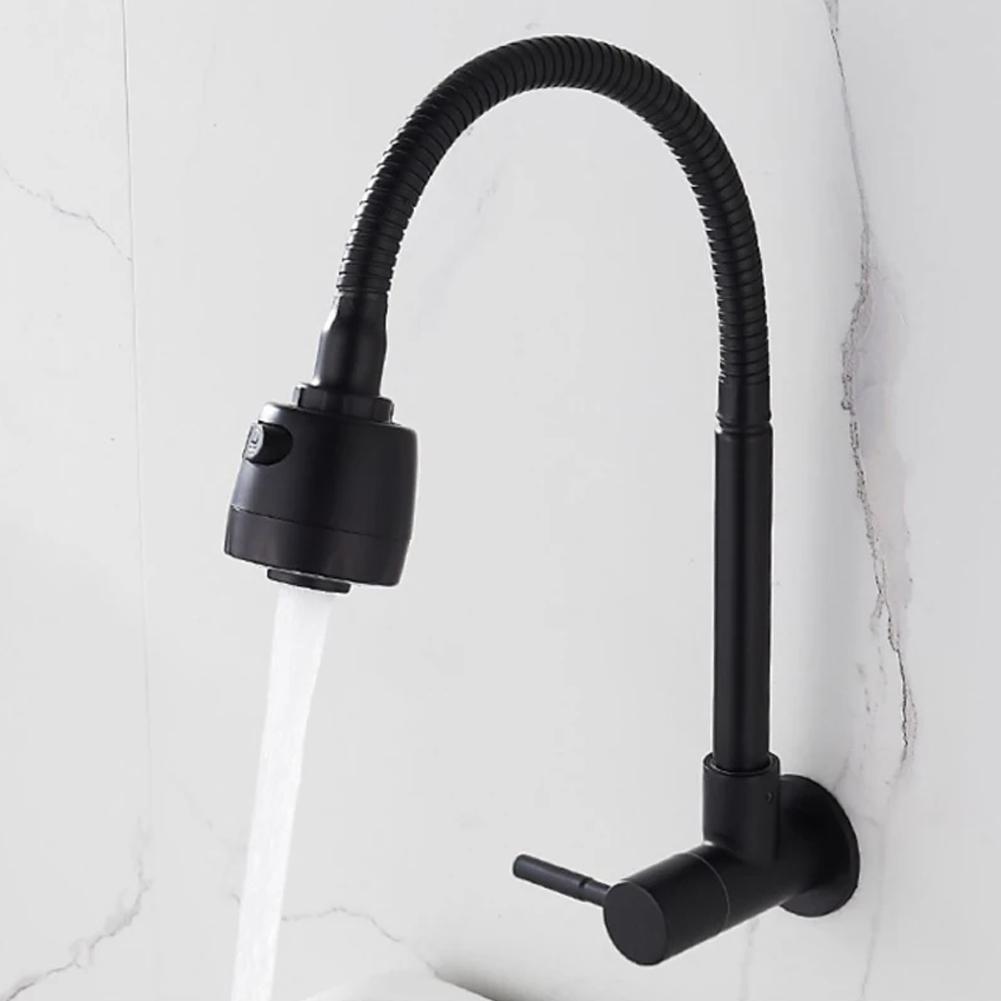 Flexible Hose Design for Kitchen Faucets Offering Dual Spray Options